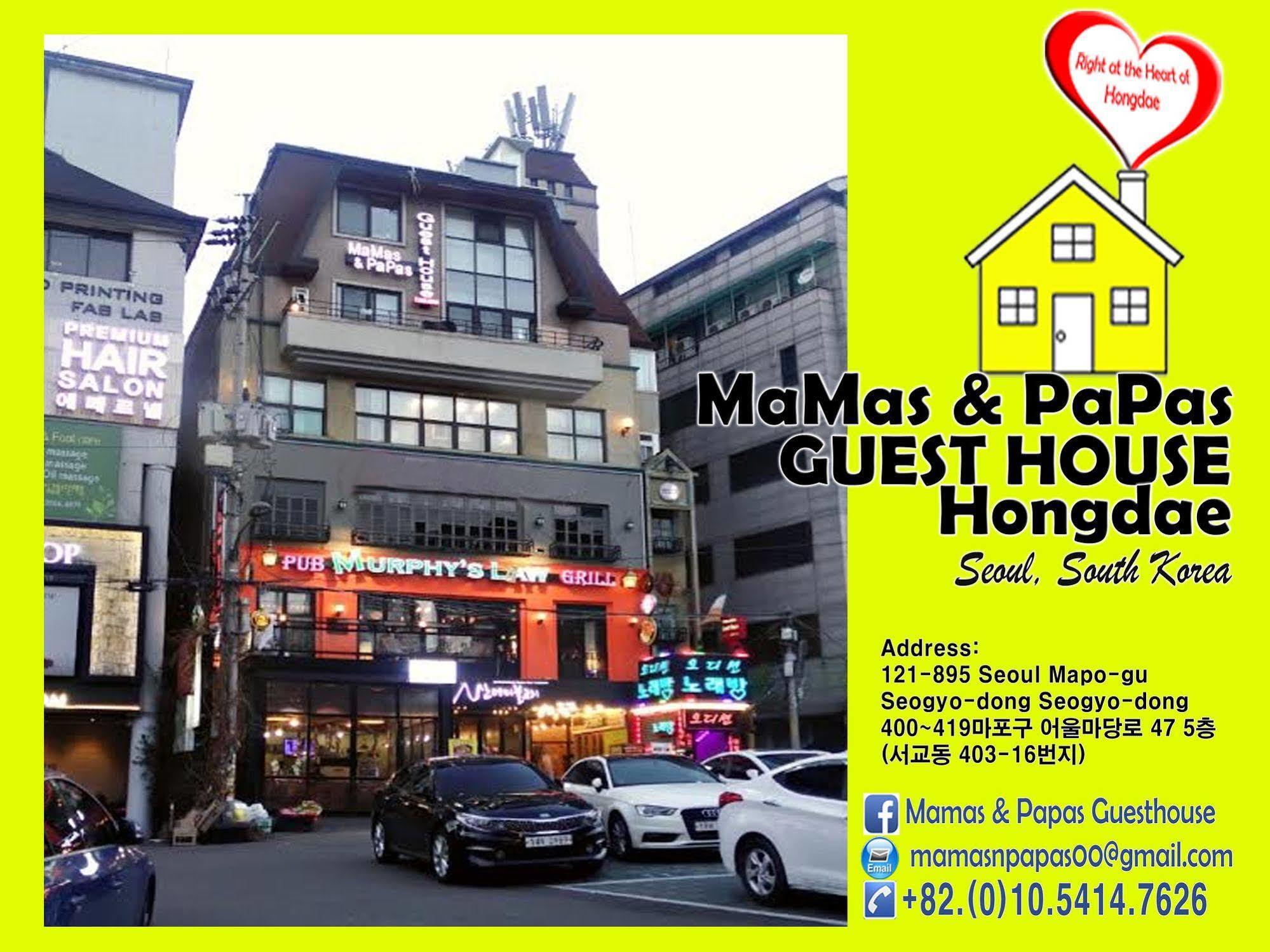 Mamas And Papas Hotell Seoul Eksteriør bilde